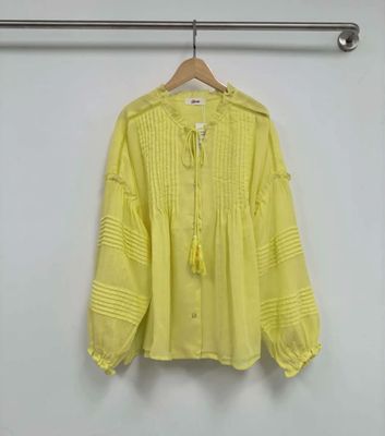 Hovedbilde  ROMA BLOUSE (G001) ONE SIZE - Yellow - ca 25. ...