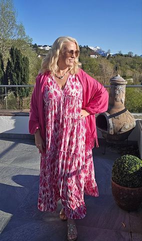 Hovedbilde SOFT DRAPE SCARF -  sterk rosa