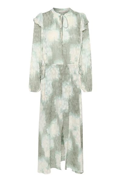 Cielle IW Long Dress -Green Illuminating Florals 