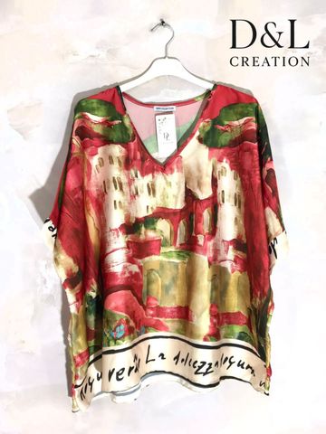 Hovedbilde FIORA BLOUSE &nbsp;(sh26511 )&nbsp;- red