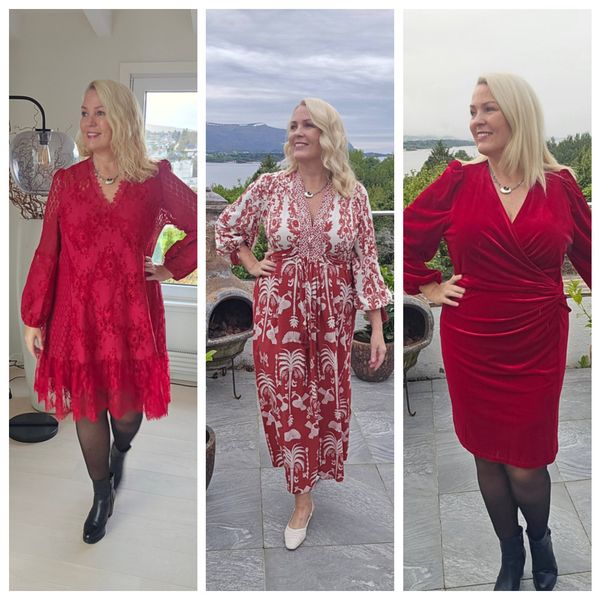 LADY IN RED - RØDE KJOLER & TOPPER