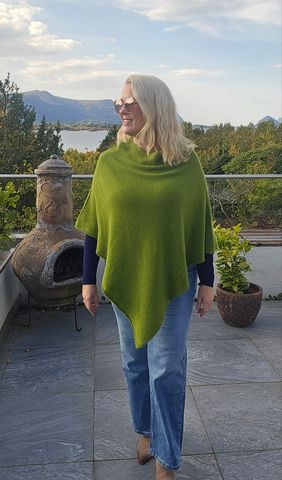 Hovedbilde MAELLE PONCHO (hj13715) - apple green