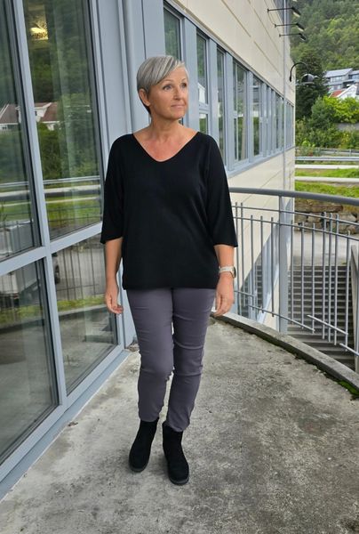 ALINE PANTS - grey - levering ca. 20 september