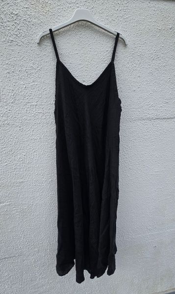Bellagio Strap Dress (xdj25088 ) - black