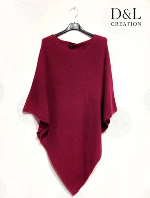 Hovedbilde MAELLE PONCHO (hj13715) - burgundy