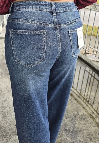 ZOE GLITTER JEANS ( st1148-1) – Dark Blue