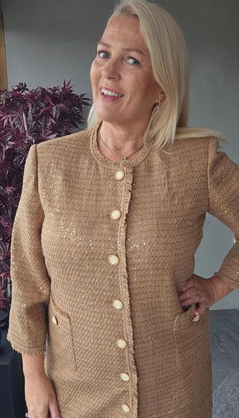 CHLO&Eacute; DRESS / JACKET - camel 