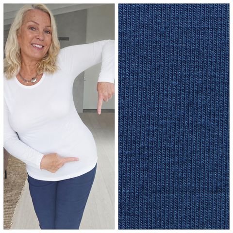 Hovedbilde Secret Long Sleeve – Round Neck - indigo ...