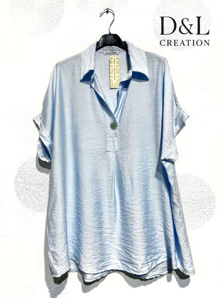 GAETA BLOUSE ( ml233929 ) – SKY BLUE