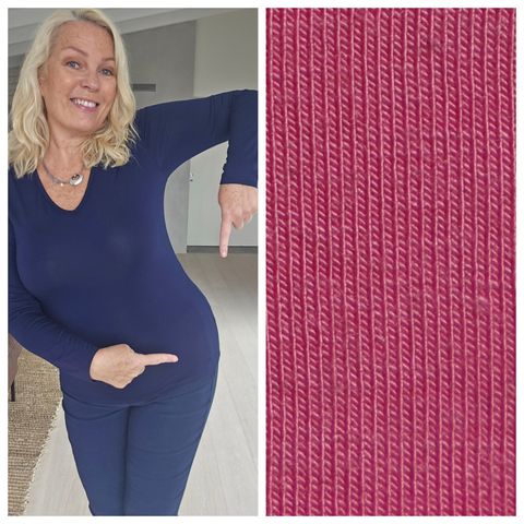 Hovedbilde Secret Long Sleeve – V-neck - candy pink - ...