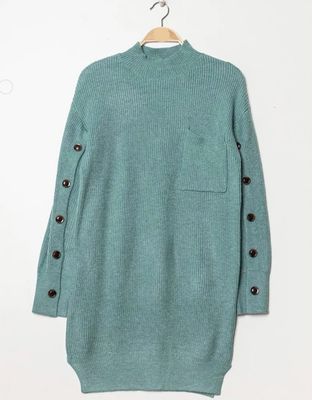 Hovedbilde DAKOTA KNIT DRESS - Sea Green - (2330-3422) - ...