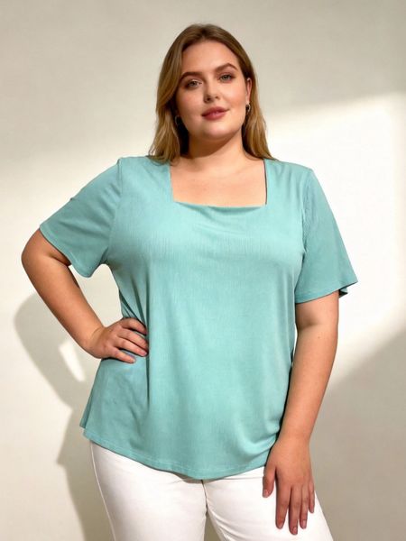 Sade Top ( bsq6291 ) - aqua