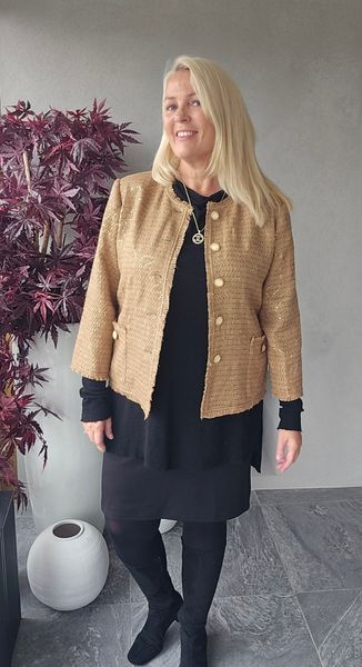 CHLO&Eacute; JACKET - camel / gold -  levering ca. 15 sept