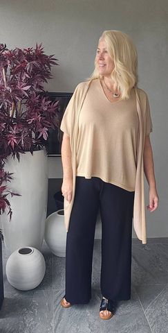 Hovedbilde SOLENA LUREX CARDIGAN ( dp13034 ) - camel