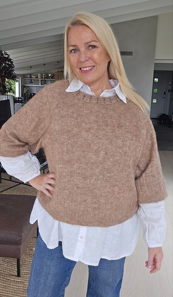 Lumi Sweather ( 219456 ) - Taupe Melange 