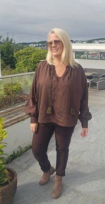 Hovedbilde INCANTO BLOUSE - copper brown - ca.15 sept ...