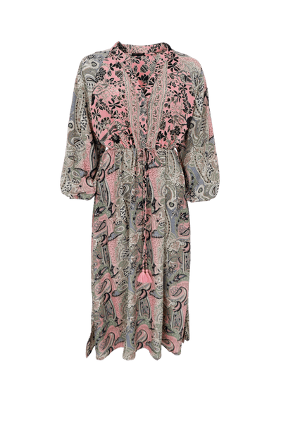 LUNA raglan dress BC - cashmere mix 