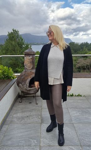 Hovedbilde ENIE LEGGINGS (51471)- ROBELL - imitert skinn - ...