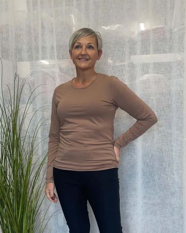 Hovedbilde Secret Long Sleeve – Round Neck - taupe ...
