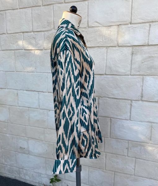 ZELIA BLOUSE (880-1) - Dark Green - ca 25. august levering