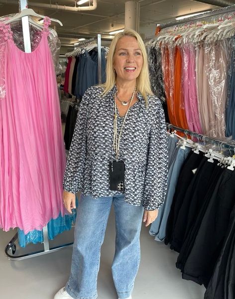 KJEDE til mobil, veske , som belte - SORT-GULL ( m&oslash;rkere )