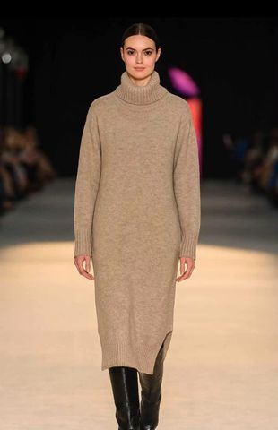 Hovedbilde MIRA KNIT DRESS - Khaki - (6001-2012) - LEVERING ...
