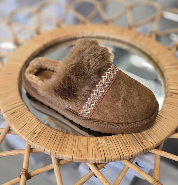  MIRA COZY SLIPPERS (88-146) - Mocha