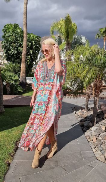 KAFTAN SIMONE - VALERY VAIN - Tulum - kun xs, 