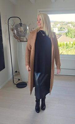 Hovedbilde LUZABELLE LONG CARDIGAN ( 2256 ) - camel -