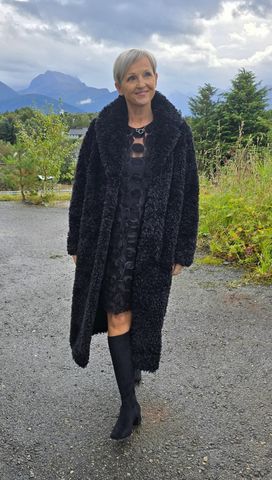 Hovedbilde NOTYZ FAKE FUR COAT ( 40441 ) - black - 36, 38, ...